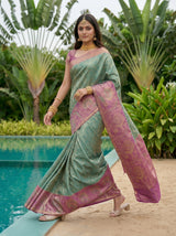 MIMOSA Saree Saree — pose 6 styling detail