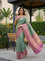 MIMOSA Saree Saree — pose 9 styling detail