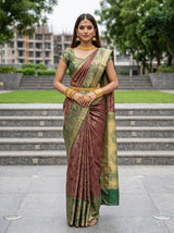 MIMOSA Saree Saree — front view on mannequin