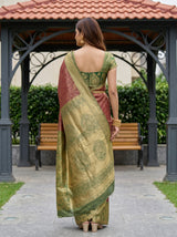 MIMOSA Saree Saree — pose 2 styling detail