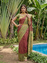 MIMOSA Saree Saree — pose 4 styling detail