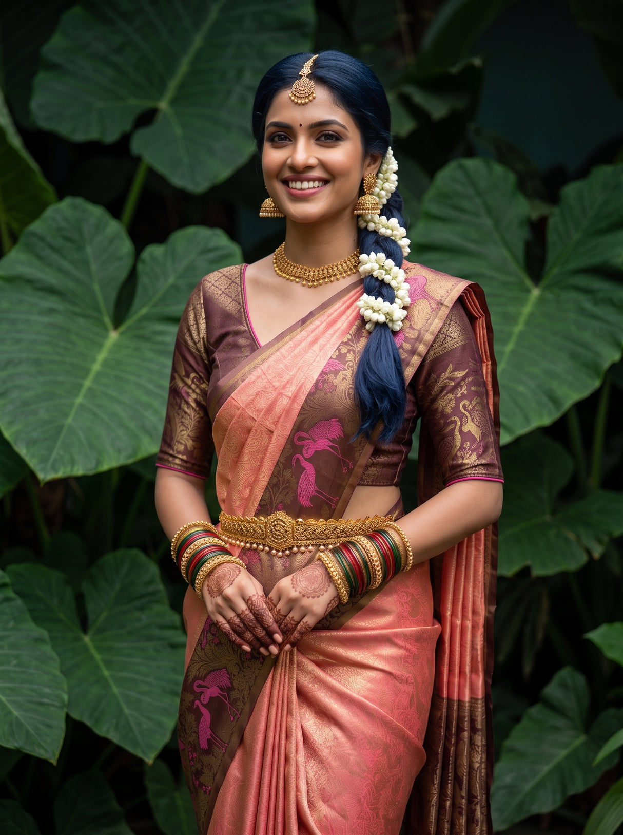 MIMOSA Saree Saree — pose 10 styling detail
