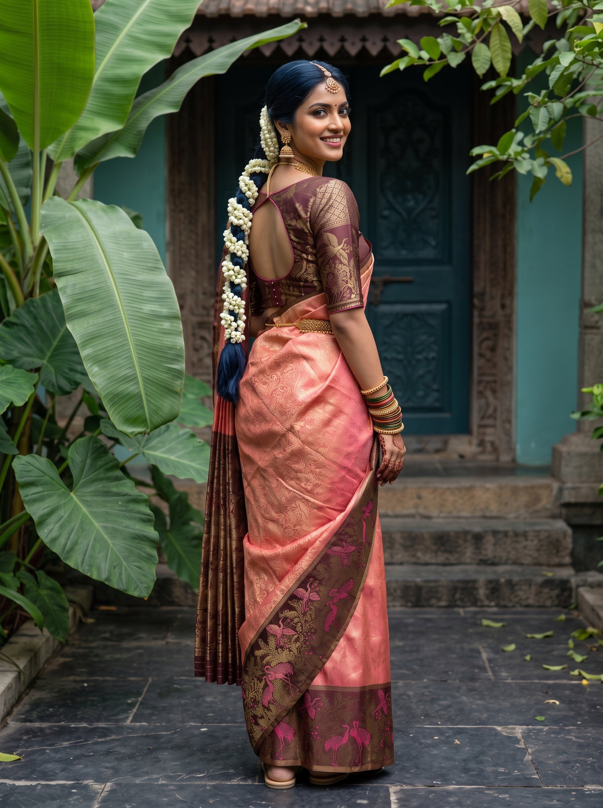 MIMOSA Saree Saree — pose 7 styling detail