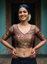 MIMOSA Saree Saree — blouse close-up