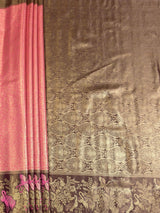 MIMOSA Saree Saree — pallu and zari work detail