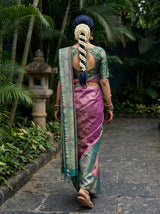 MIMOSA Saree Saree — pose 2 styling detail