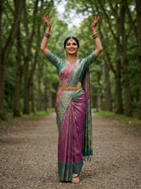 MIMOSA Saree Saree — pose 5 styling detail
