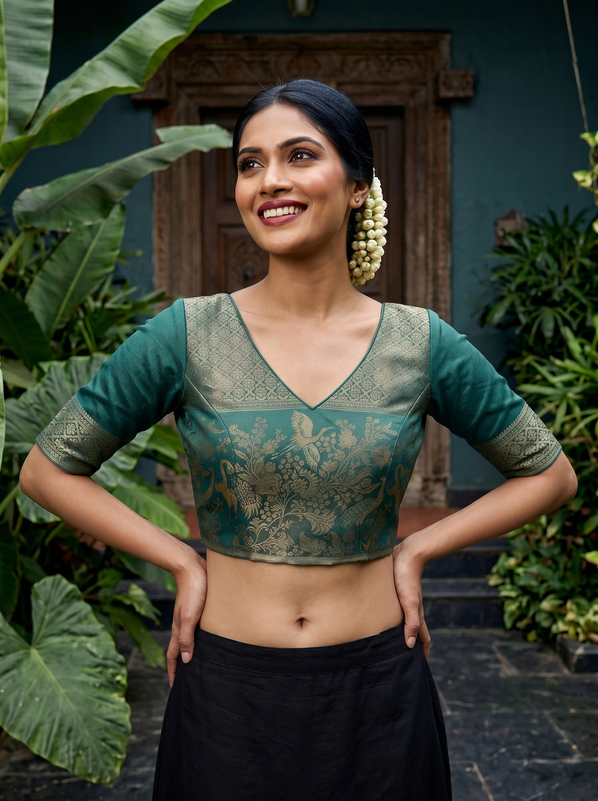 MIMOSA Saree Saree — blouse close-up