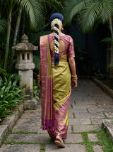 MIMOSA Saree Saree — pose 2 styling detail