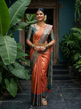 MIMOSA Saree Saree — front view on mannequin