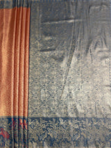MIMOSA Saree Saree — pallu and zari work detail