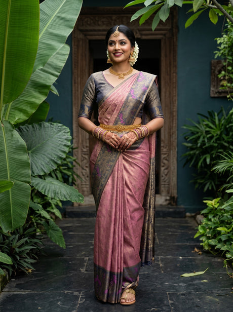 MIMOSA Saree Saree — front view on mannequin