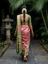 MIMOSA Saree Saree — pose 2 styling detail