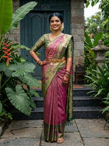 MIMOSA Saree Saree — pose 4 styling detail