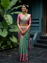 MIMOSA Saree Saree — front view on mannequin