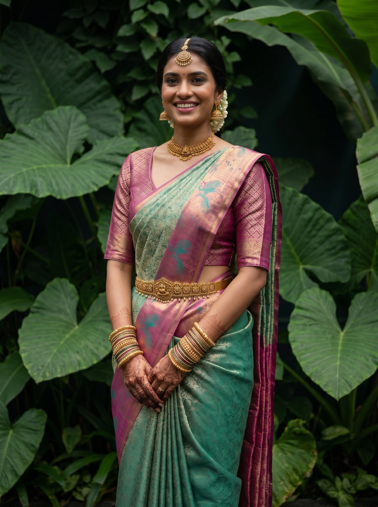 MIMOSA Saree Saree — pose 10 styling detail