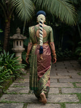 MIMOSA Saree Saree — pose 2 styling detail