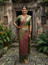 MIMOSA Saree Saree — pose 4 styling detail