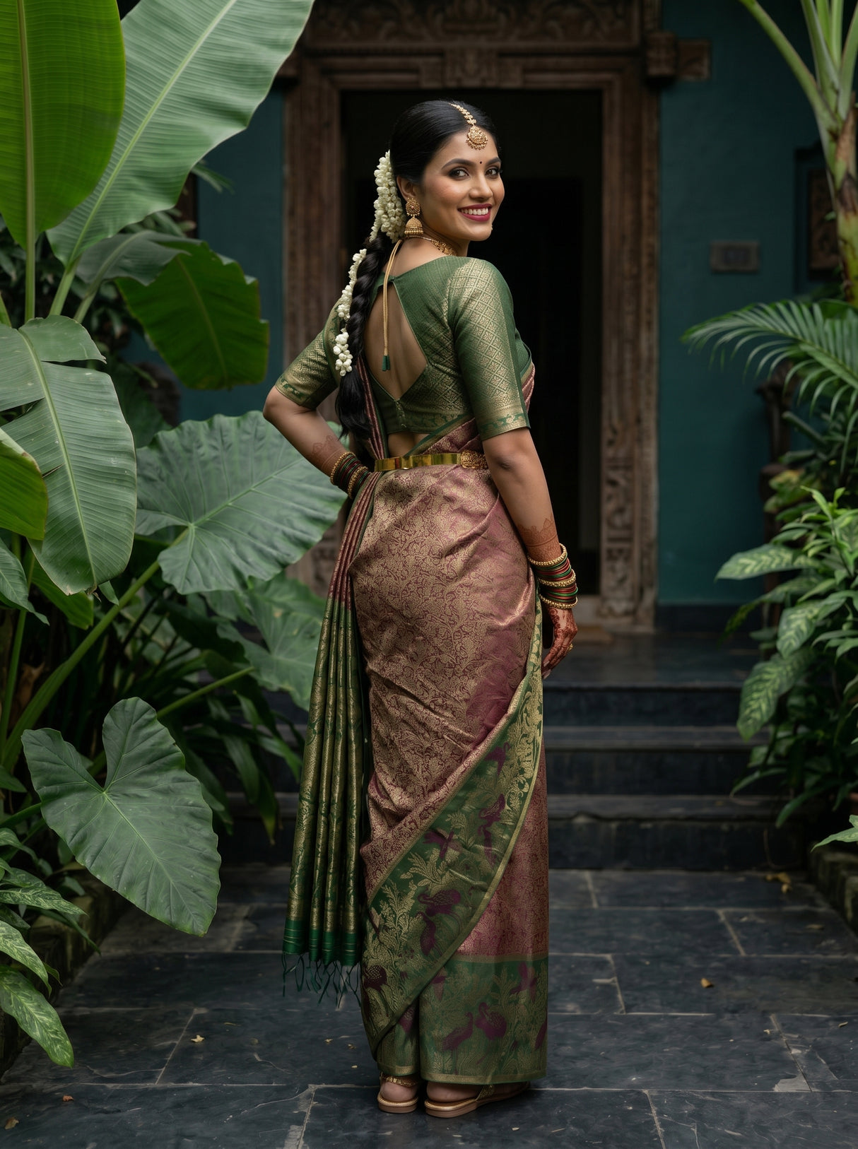 MIMOSA Saree Saree — pose 7 styling detail