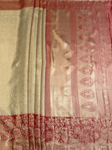 MIMOSA Saree Saree — pallu and zari work detail