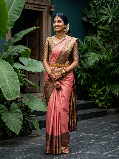 MIMOSA Saree Saree — front view on mannequin