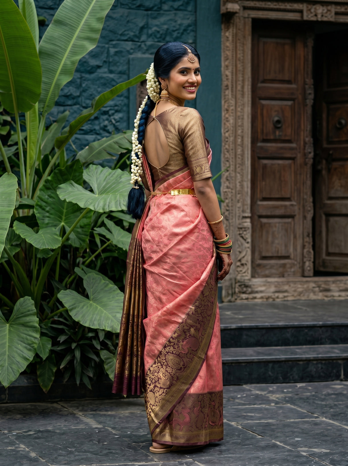 MIMOSA Saree Saree — pose 7 styling detail