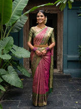 MIMOSA Saree Saree — front view on mannequin