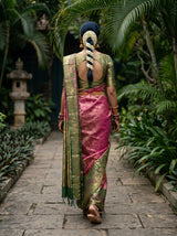 MIMOSA Saree Saree — pose 2 styling detail