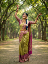 MIMOSA Saree Saree — pose 5 styling detail