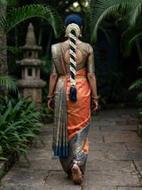 MIMOSA Saree Saree — pose 2 styling detail