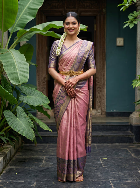 MIMOSA Saree Saree — front view on mannequin