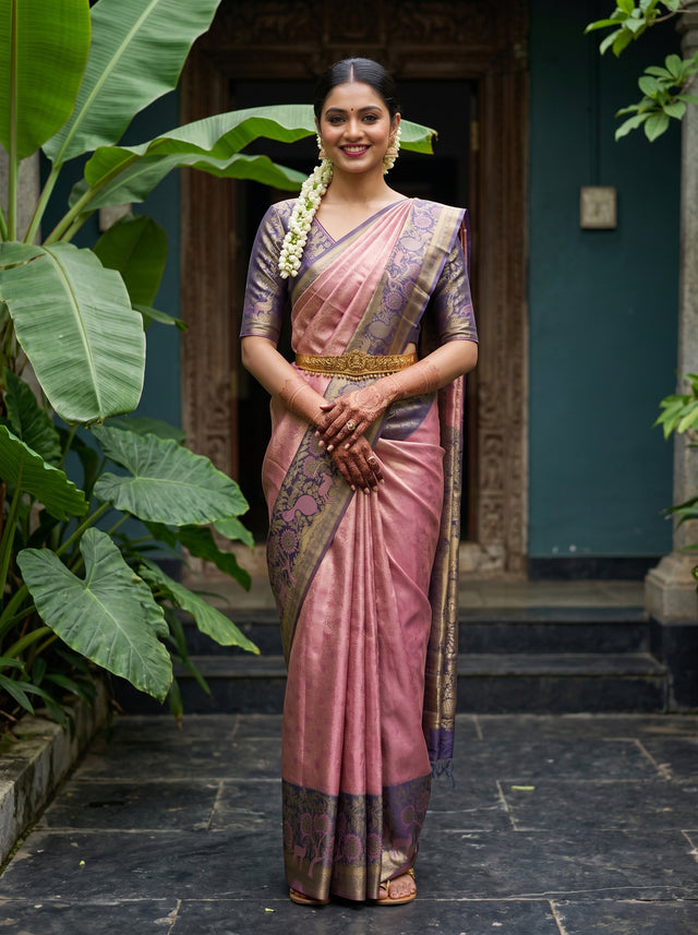 MIMOSA Saree Saree — front view on mannequin