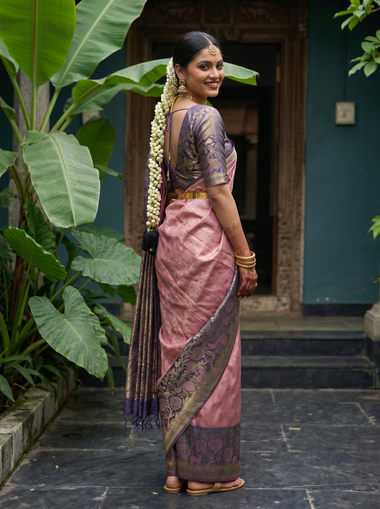 MIMOSA Saree Saree — pose 7 styling detail