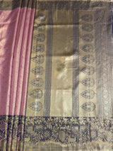 MIMOSA Saree Saree — pallu and zari work detail