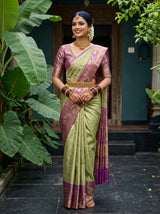 MIMOSA Saree Saree — front view on mannequin