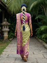 MIMOSA Saree Saree — pose 2 styling detail