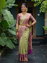 MIMOSA Saree Saree — pose 4 styling detail