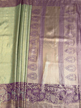 MIMOSA Saree Saree — pallu and zari work detail