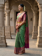 MIMOSA Saree Saree — pose 3 styling detail