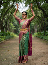 MIMOSA Saree Saree — pose 5 styling detail