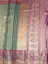 MIMOSA Saree Saree — pallu and zari work detail