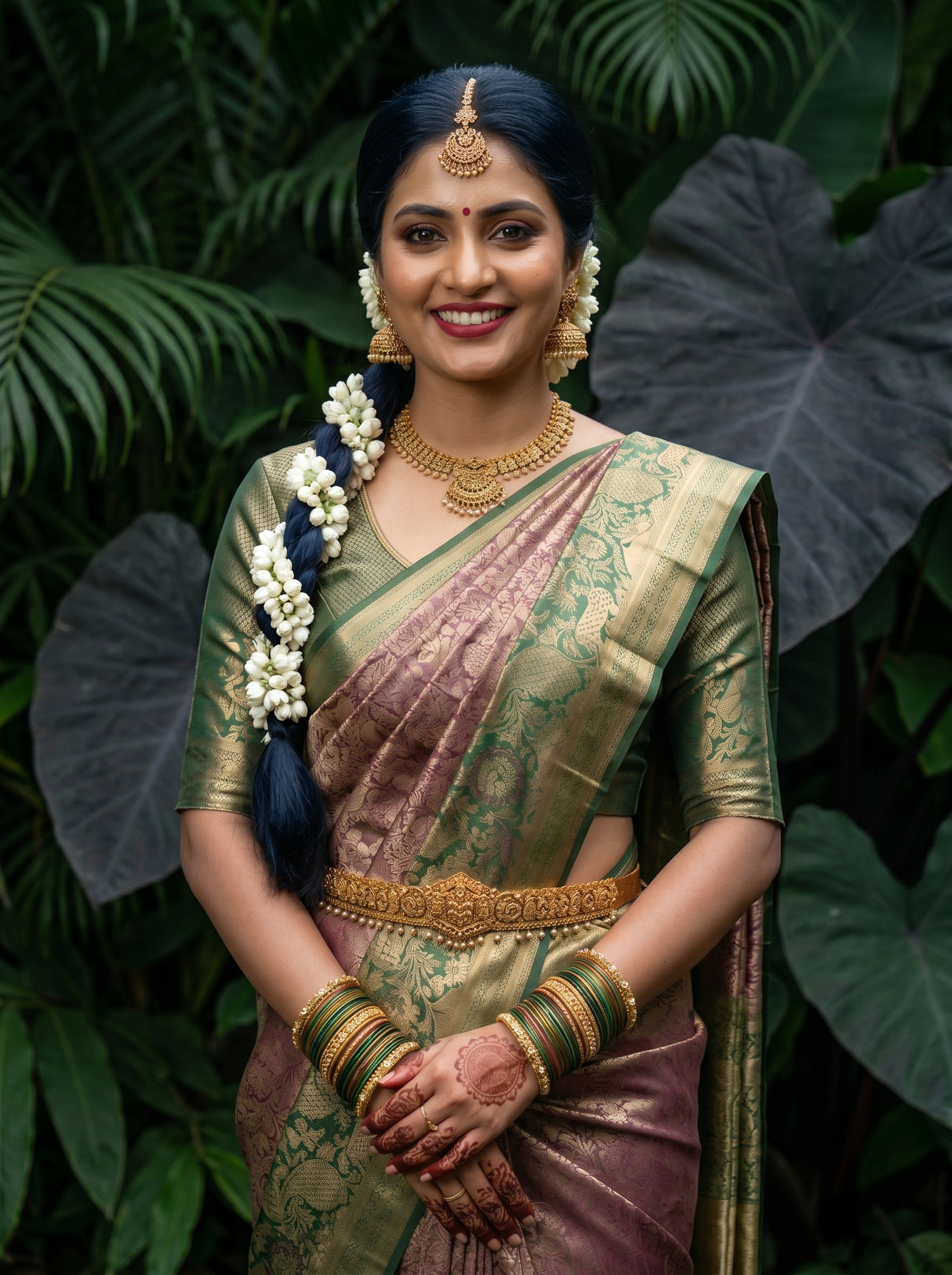 MIMOSA Saree Saree — pose 10 styling detail
