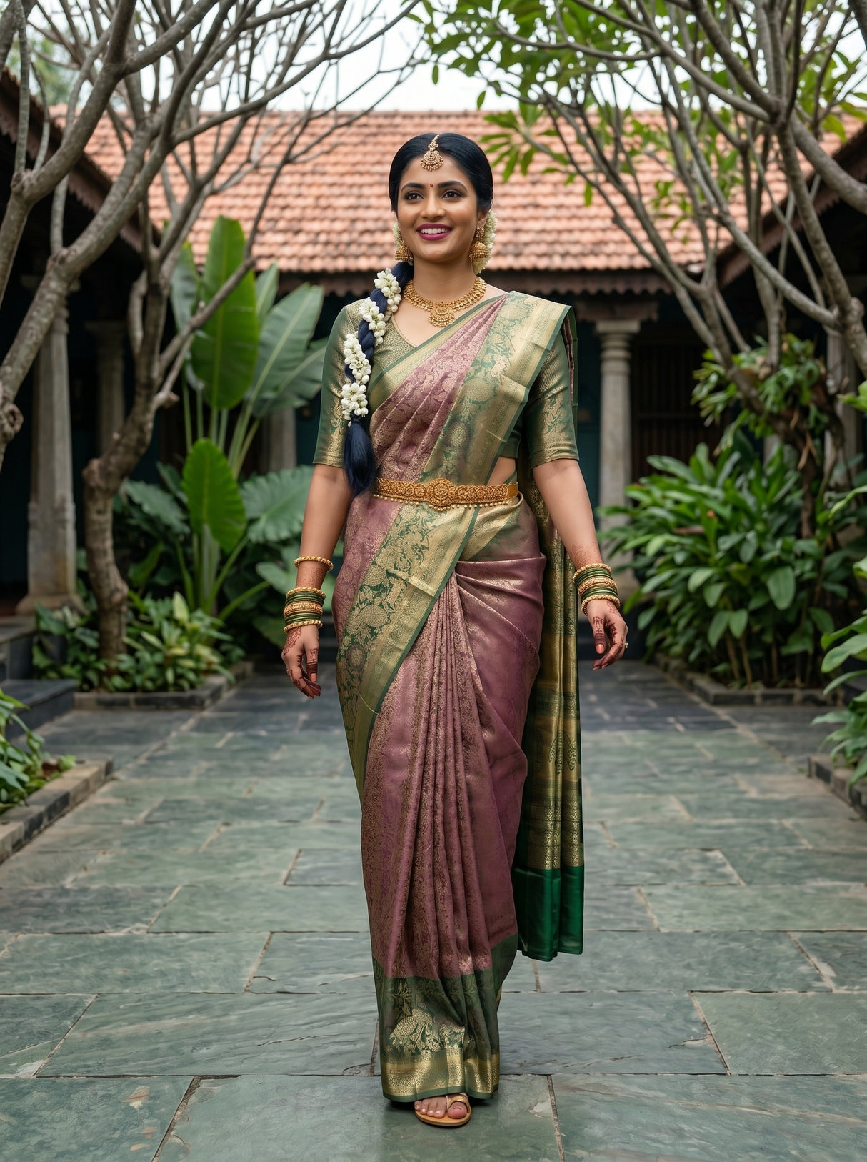 MIMOSA Saree Saree — pose 6 styling detail