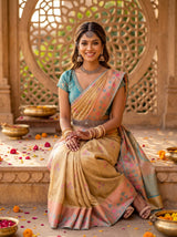 MIMOSA Ananda Saree Saree — pose 8 styling detail