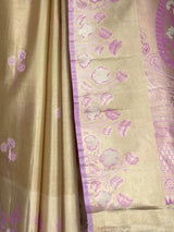 MIMOSA Pink Saree Saree — fleets shot full lifestyle
