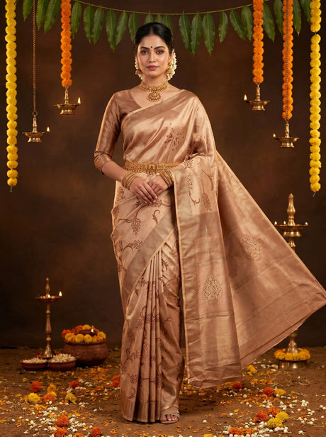 MIMOSA Saree Saree — front view on mannequin