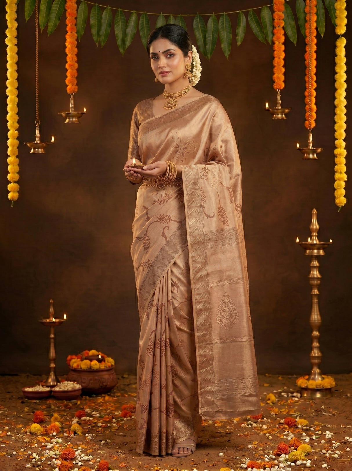 MIMOSA Saree Saree — pose 4 styling detail
