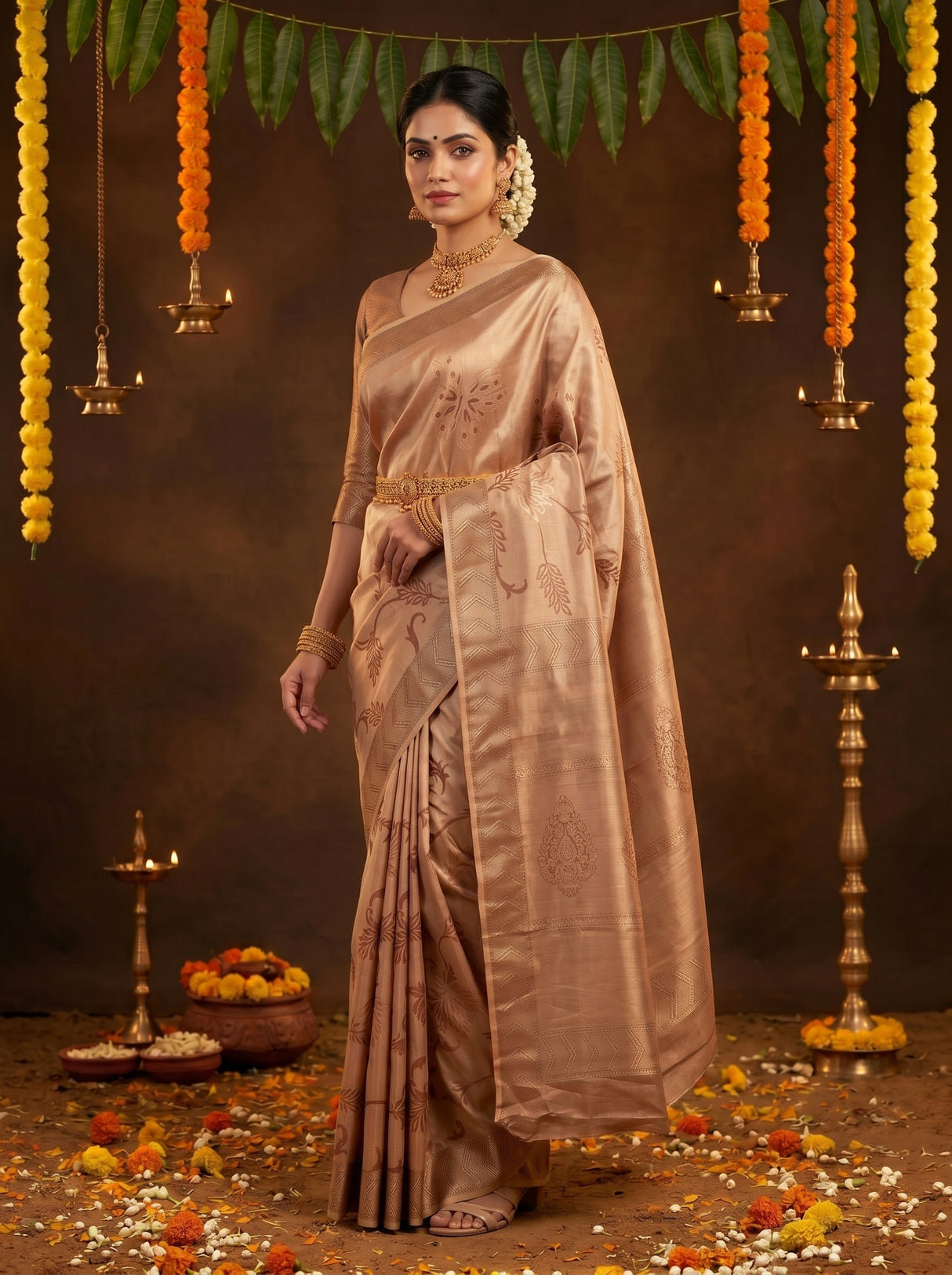 MIMOSA Saree Saree — pose 5 styling detail