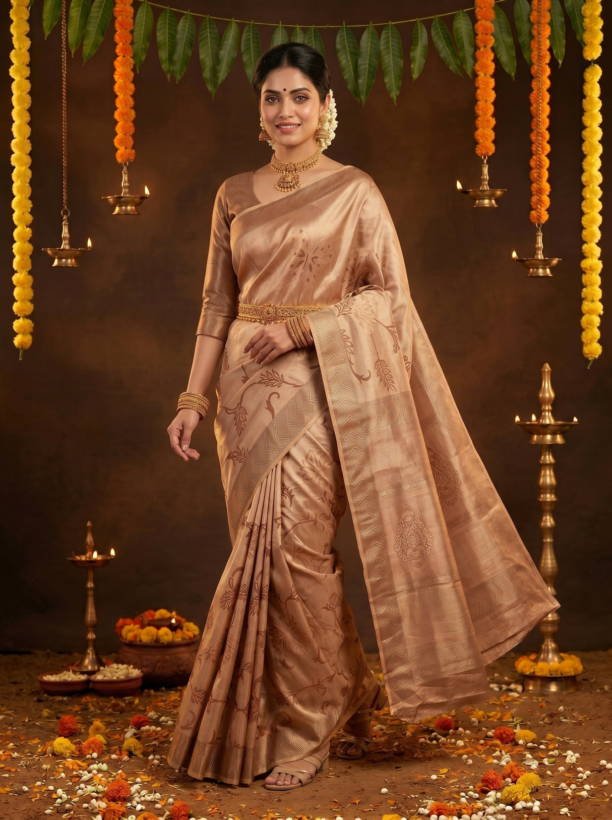 MIMOSA Saree Saree — pose 7 styling detail