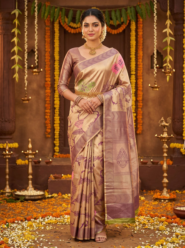 MIMOSA Saree Saree — front view on mannequin